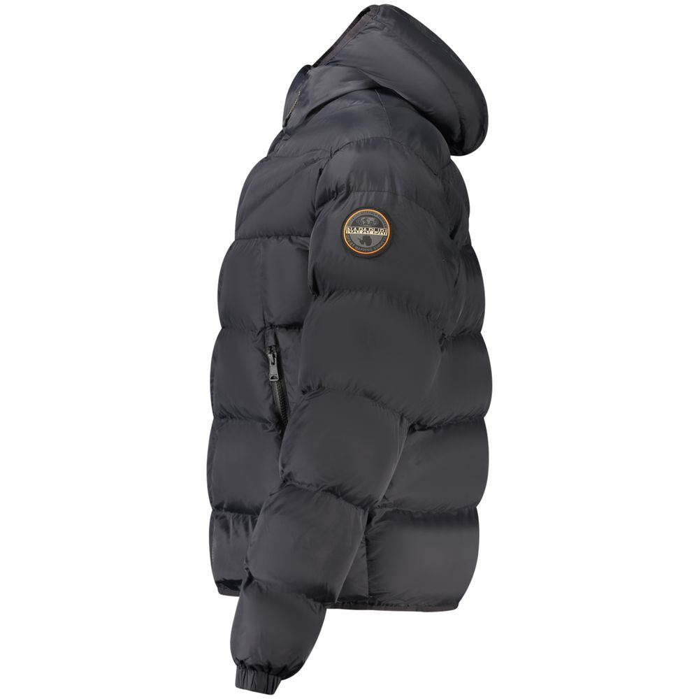 Napapijri Schwarze Polyamid Herren Jacke